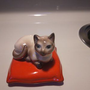 Brad Keller, Siamese Cat, Vintage 1950's California Pottery, Collectible
